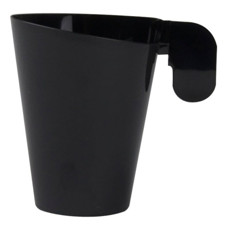 Tasse Réutilisable PS Noir Design 72ml (12 Utés)