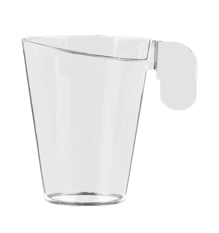 Tasse Plastique Design Transparent 155ml (12 Unités)