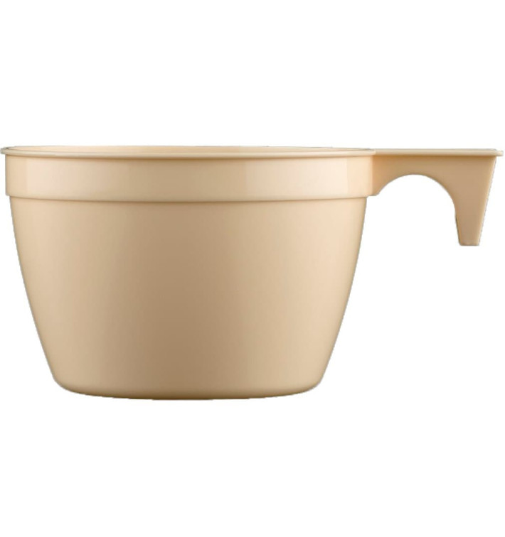 Tasse Plastique Cup Beige PP 90ml (50 Unités)