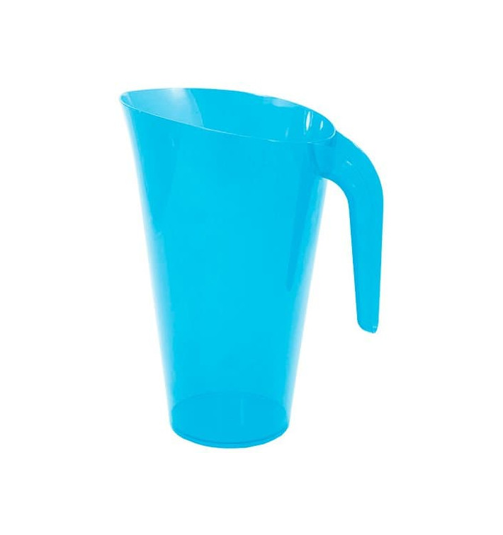 Carafe Plastique Turquoise Réutilisable 1.500 ml (1 Unité)