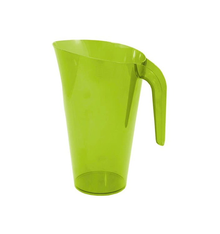 Plastic pot PS Herbruikbaar groen 1.500 ml (20 stuks)