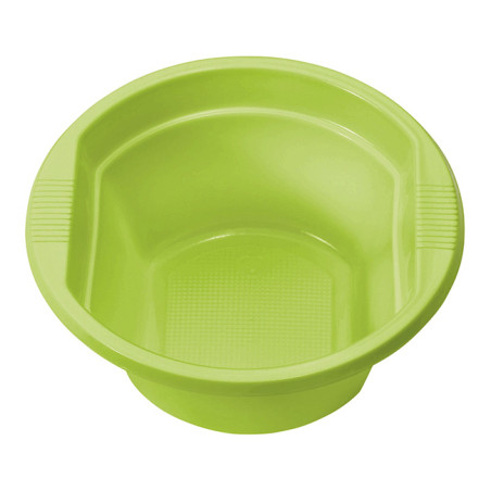 Bol Réutilisable PS Vert citron 300ml Ø12cm (15 Utés)