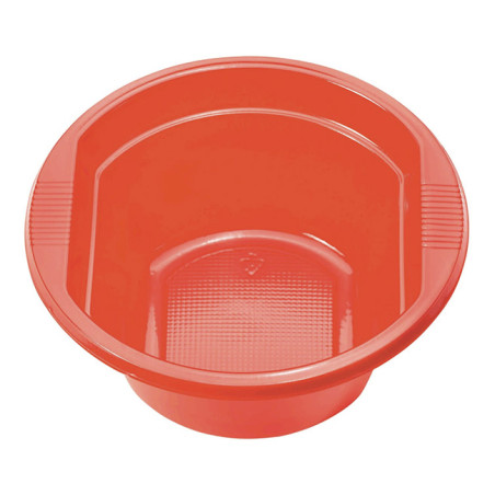 Bol Réutilisable PS Rouge 300ml Ø12cm (15 Utés)