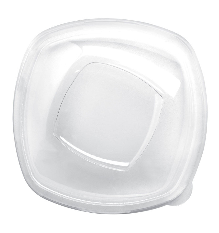 Couvercle Plastique PET Cristal "Square" Ø21cm (3 Utés)