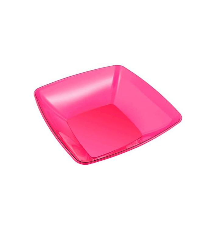 Bol PS Cristal Dur Framboise 3500ml 28x28cm (20 Utés)