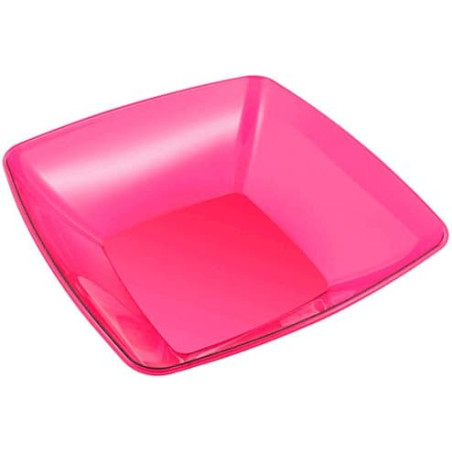 Bol PS Cristal Dur Framboise 3500ml 28x28cm (20 Utés)