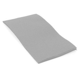 Serviette Papier Molletonnée 1/8 40X40cm Gris (50 Utés)