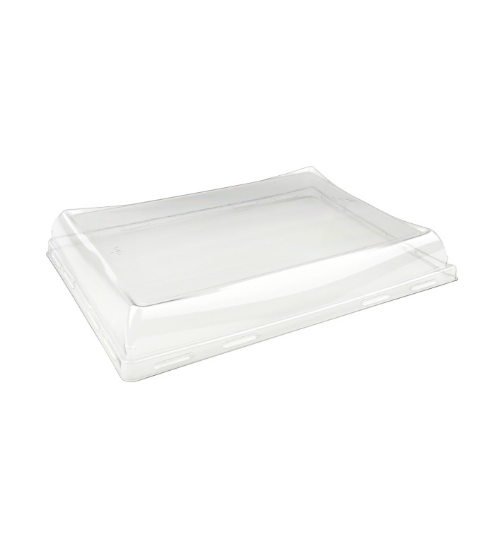 Couvercle en Plastique PET pour Plateau 220x160mm. (50 Unités)