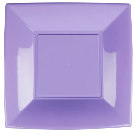 Assiette Plastique Réutilisable Plate Lilas PP 290mm (144 Utés)