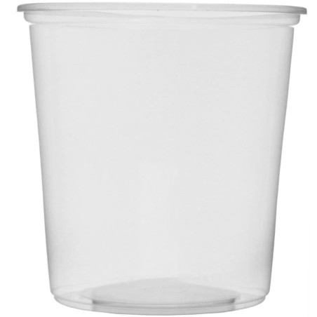 Plastic deli Container transparant PP 500ml Ø10,5cm (1.000 stuks)