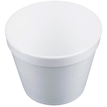 Pot en Foam Blanc 24OZ/710ml Ø12,7cm (25 Unités)