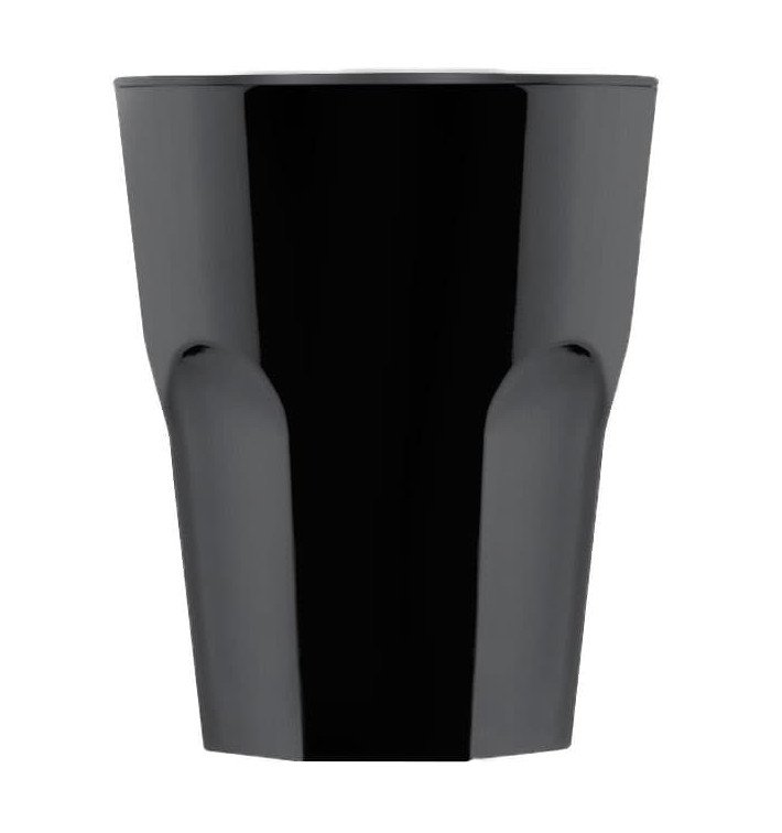 Verre Réutilisable SAN à Shot Noir 40ml (72 Utés)