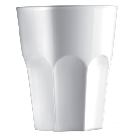 Herbruikbaar Durable Glas SAN Graniten wit 400ml (75 stuks)