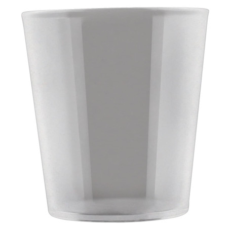 Plastic glas SAN Herbruikbaar beker kegel vormig "Frost" 400 ml (6 stuks) 