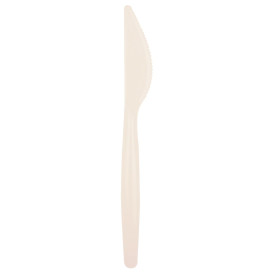 couteau Plastique Easy PS Crème 185mm (20 Unités)