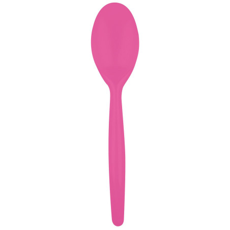 Plastic lepel  PS "Easy" fuchsia 18,5 cm (20 stuks) 