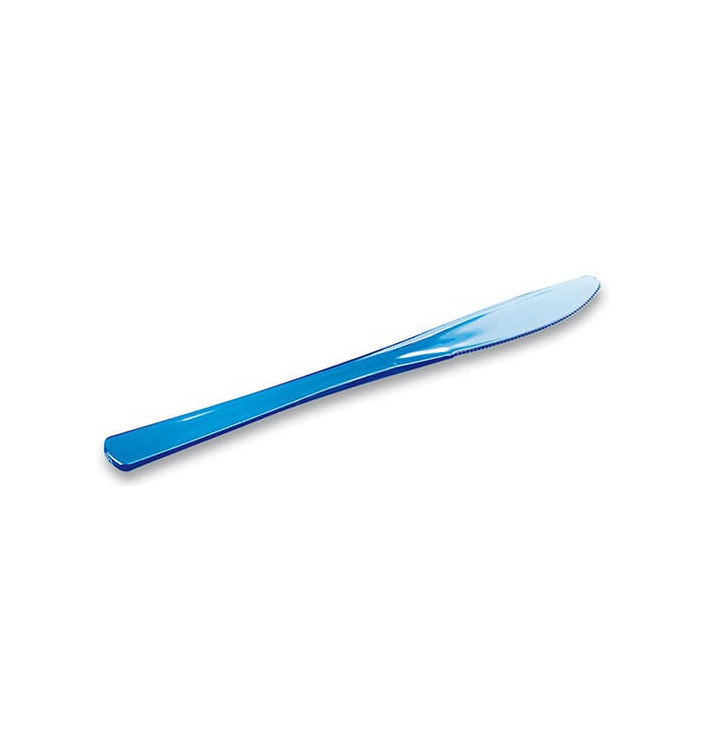 Couteau Plastique Premium Turquoise 200mm (250 Unités)