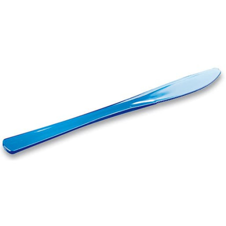 Couteau Plastique Premium Turquoise 200mm (250 Unités)