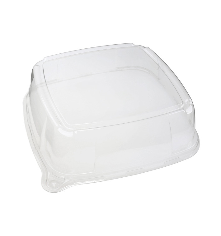 Plateau Plastique RPET Transparent 35x24cm (10 Utés)