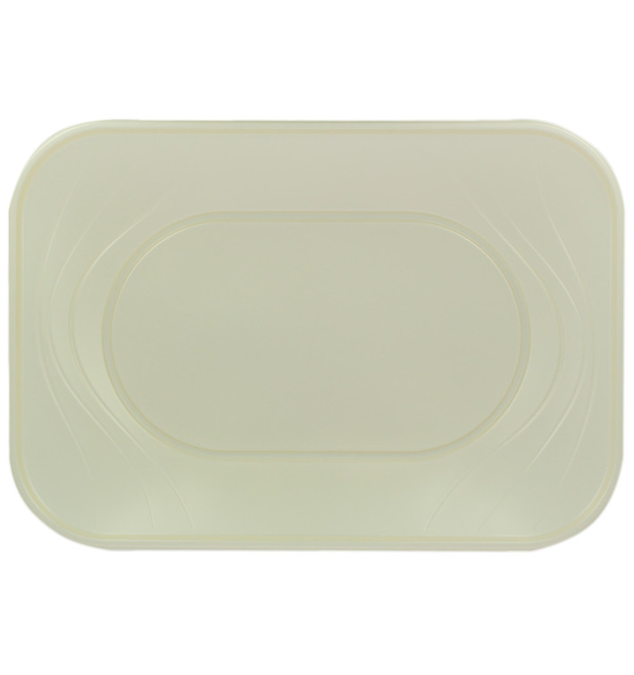 Plateau Plastique PP "X-Table" Perle 330x230mm (2 Utés)