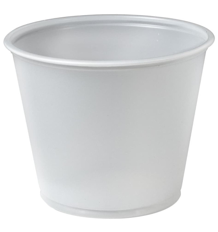 Plastic souffle beker PS transparant 165ml Ø7,3cm (250 stuks) 