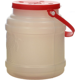 Bouteille Translucide Couvercle et Anse 500 ml (10 Utés)