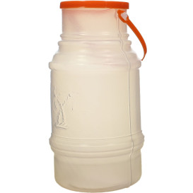 Bouteille Transp. Couvercle et Anse 1000 ml (50 Utés)