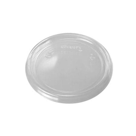 Couvercle Plat Plastique Transparent Ø7,4cm (1000 Utés)