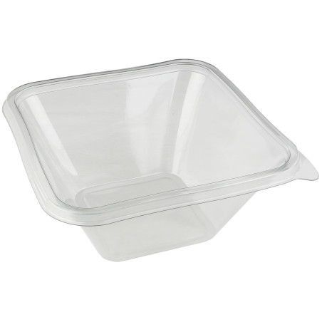 Bol en Plastique PET Impression 1.000ml 17x17x8cm (50 Utés)