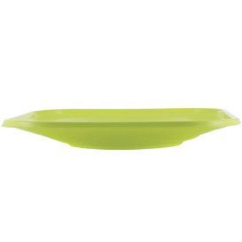 Assiette Plastique PP "X-Table" Citron vert 180mm (8 Utés)