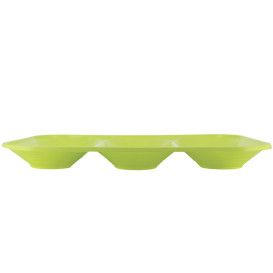 Plateau PP "X-Table" 3C citron vert 330x230mm (2 Utés)