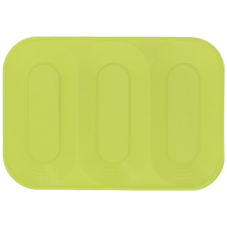 Plateau PP "X-Table" 3C citron vert 330x230mm (2 Utés)