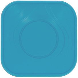 Assiette Plastique PP "X-Table" Turquoise 180mm (120 Utés)