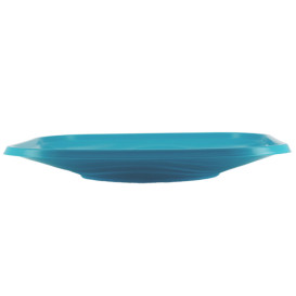 Assiette Plastique PP "X-Table" Turquoise 180mm (120 Utés)