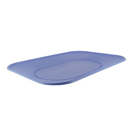 Plateau Plastique PP "X-Table" Violet 330x230mm (2 Utés)