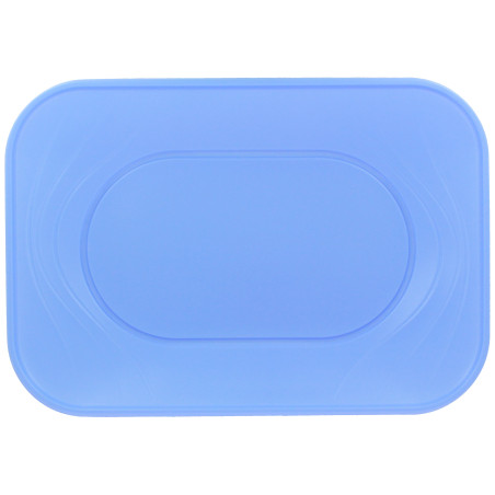 Plateau Plastique PP "X-Table" Violet 33x23cm (2 Utés)