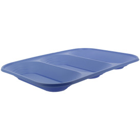 Plateau Plastique PP "X-Table" 3C Violet 330x230mm (2 Utés)