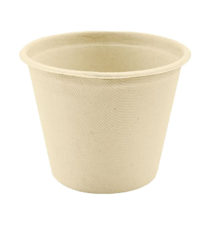 Suikerriet Container Naturel Ø11,4cm 500ml (50 stuks) 