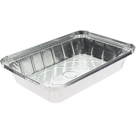 Barquette Aluminium 890ml 225x155x36mm (100 Unités)