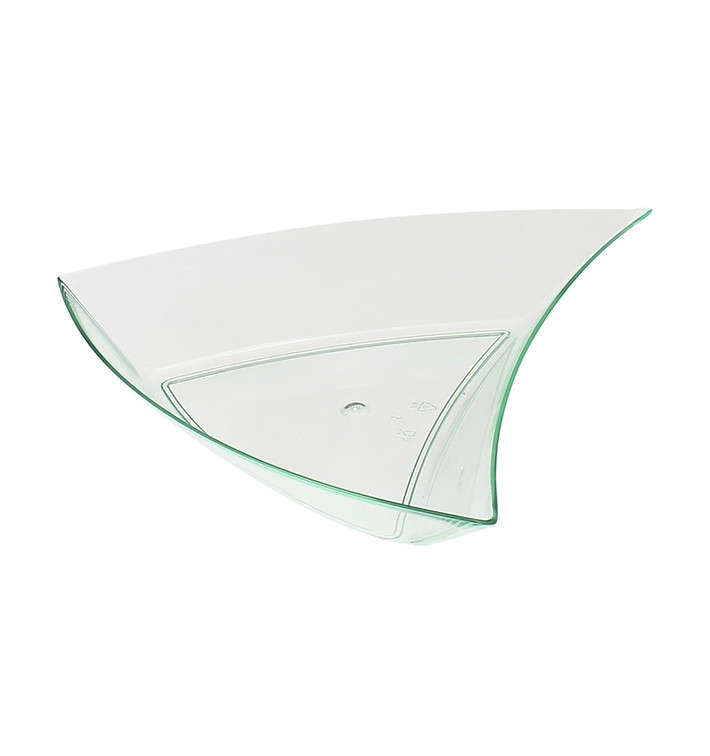 Saucières  Triangle Vert transp.12,5 x 12 x 2cm (576 Utés)