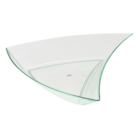 Saucières  Triangle Vert transp.12,5 x 12 x 2cm (576 Utés)