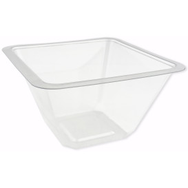 Plastic Kom PET hittebestendig 375ml 12x12x7cm (600 stuks)