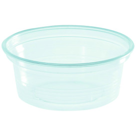 Pot à Sauce Plastique PS Trans. 50ml Ø7cm (1000 Utés)