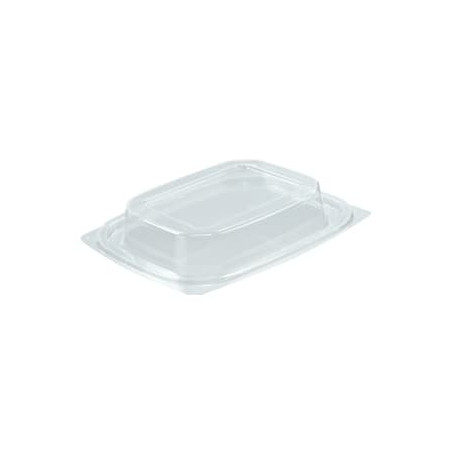 Plastic Deksel voor Deli Container OPS hoge koepel Deksel transparant 237/355/473ml (63 stuks) 