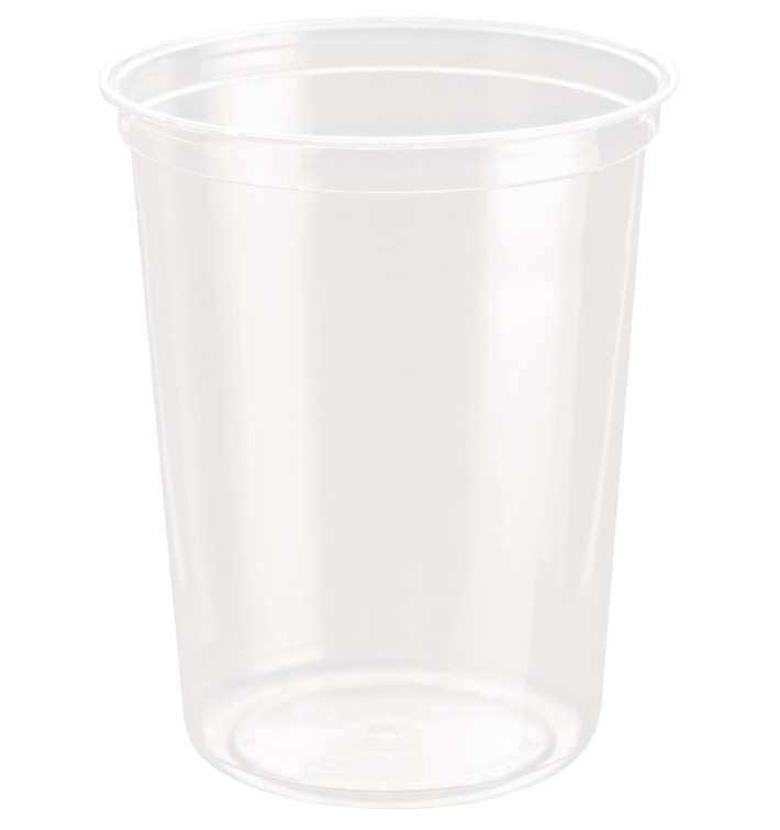 Plastic deli Container rPET "DeliGourmet" 32 Oz/946ml (50 stuks)