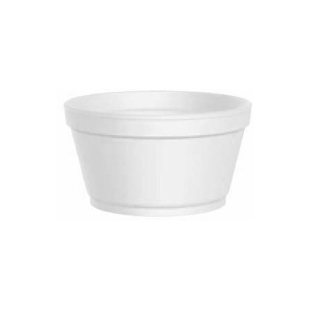 Pot en Foam Blanc 12 OZ/355ml Ø11,7cm (25 Unités)