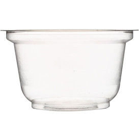 Coupe Plastique PS Cristal 220ml Ø9,5cm (104 Unités)