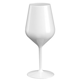 Plastic herbruikbaar glas Wijn "Tritan" wit 470ml (1 stuk) 