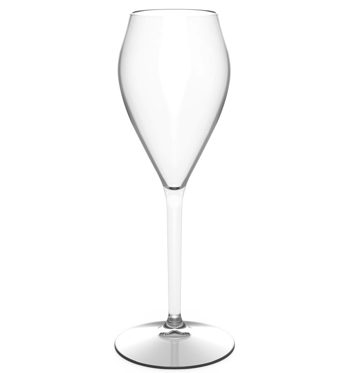 Plastic herbruikbaar glas Wijn "Tritan" transparant 160ml (1 stuk) 