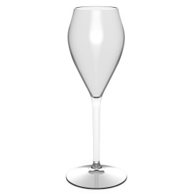 Plastic herbruikbaar glas Wijn "Tritan" transparant 160ml (1 stuk) 
